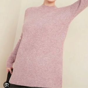 Old Navy Mock Neck Tunic Sweater Pink L